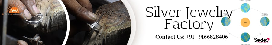 Silver Jewelry Factory in India